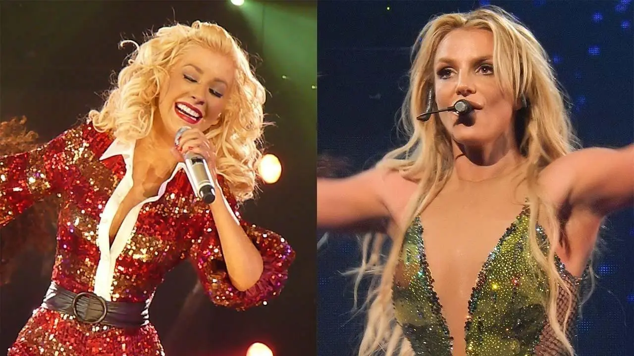 Christina Aguilera y Britney Spears