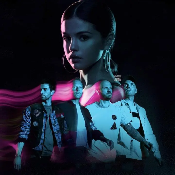 Coldplay Selena G&oacute;mez