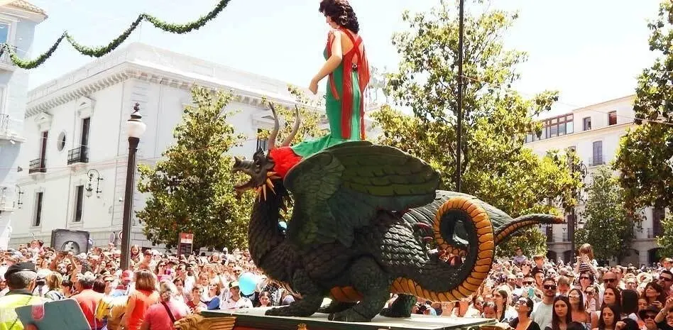 la tarasca granada corpus christi