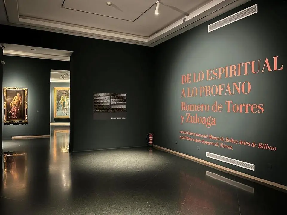 Exposici&oacute;n De lo espiritual a lo profano Romero de Torres y Zuloaga