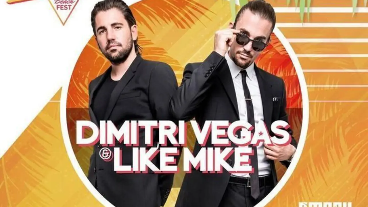 DIMITRI VEGAS y LIKE MIKE en los alamos Beach festival 2016