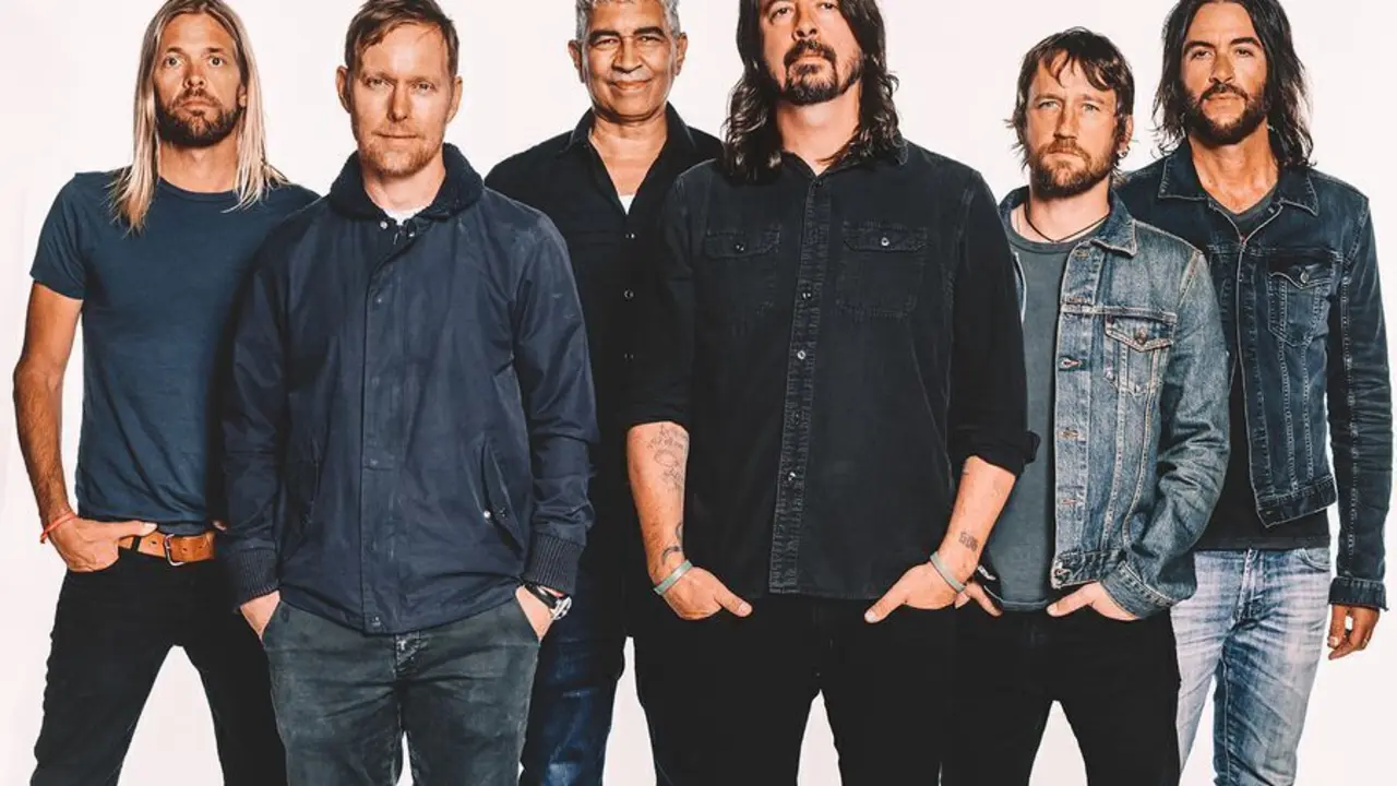 Fotograf&iacute;a de la banda estadounidense Foo Fighters