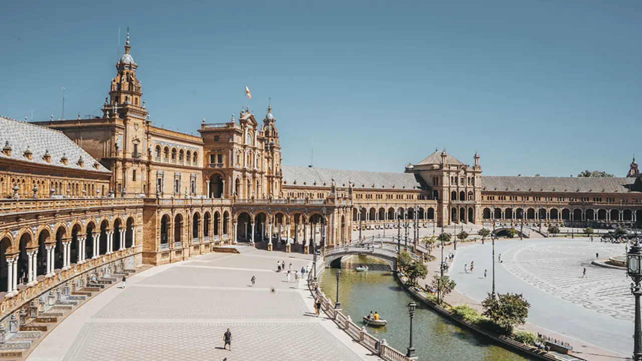 Plaza de Espa&ntilde;a, Sevilla