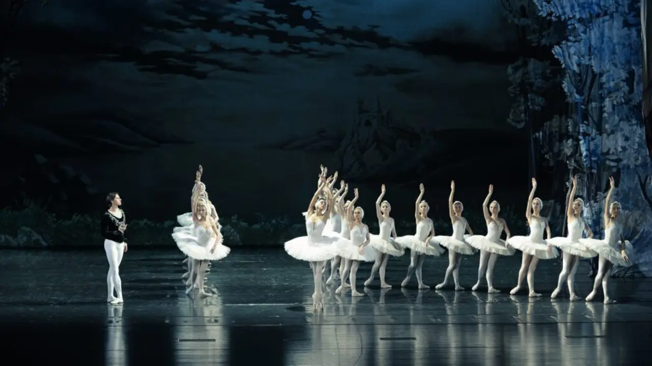 lago cisnes  ballet coru&ntilde;a