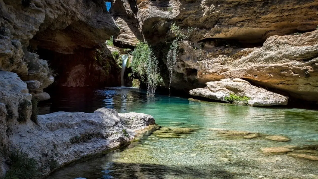 Rios y pozas en Murcia