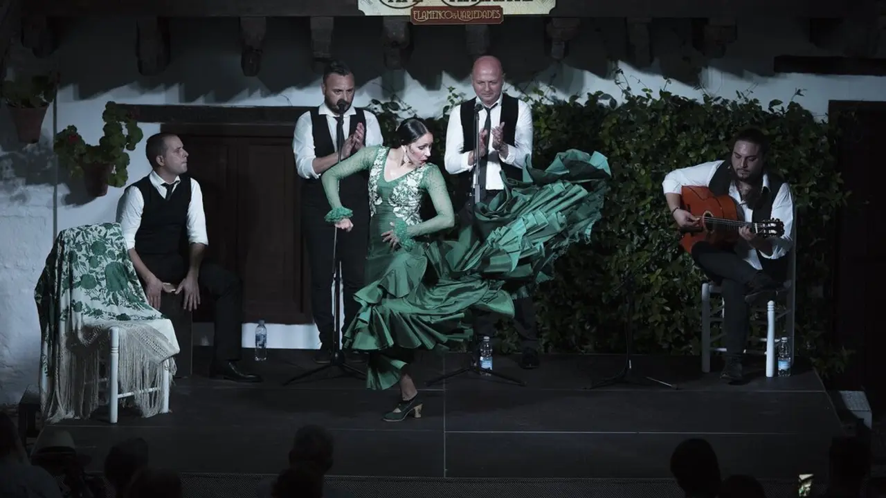 Actuaci&oacute;n flamenca en la Posada del Potro en una imagen de archivo
