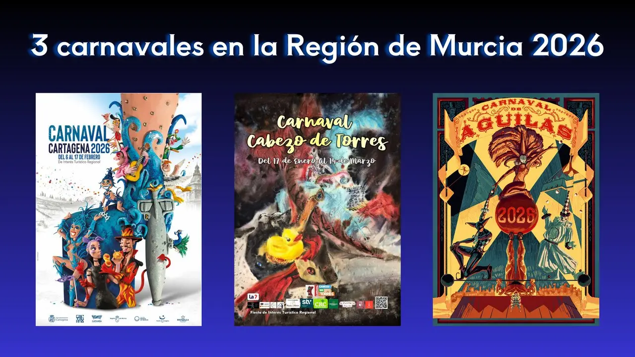 Carnaval en la Regi&oacute;n de Murcia 2026