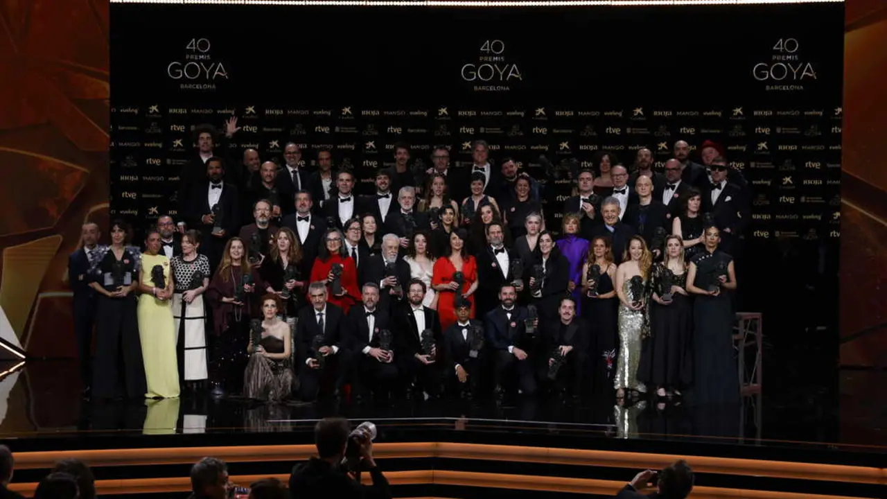 Los Domingos triunfan en Los Premios Goya 40 edici&oacute;n