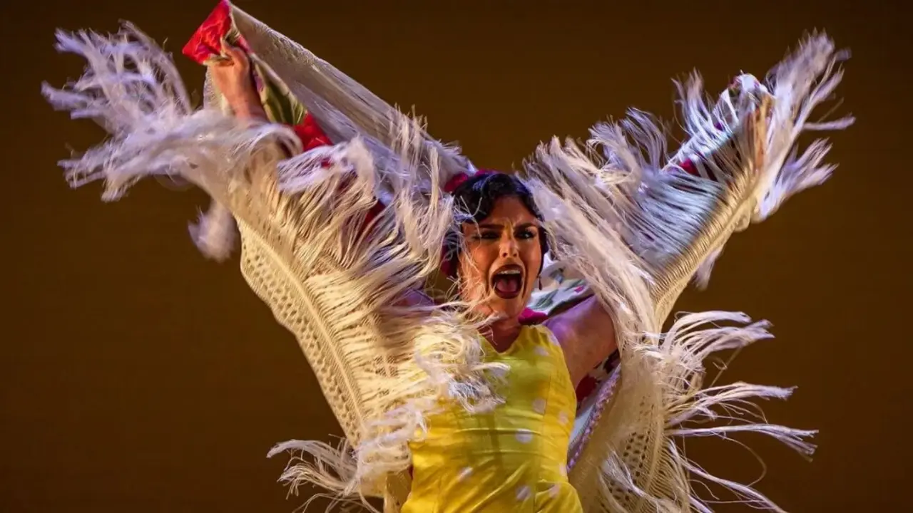 Estreno de 'Tierra Bendita', la nueva producci&oacute;n del Ballet Flamenco de Andaluc&iacute;a en el Teatro Nescaf&eacute; de las Artes de Santiago