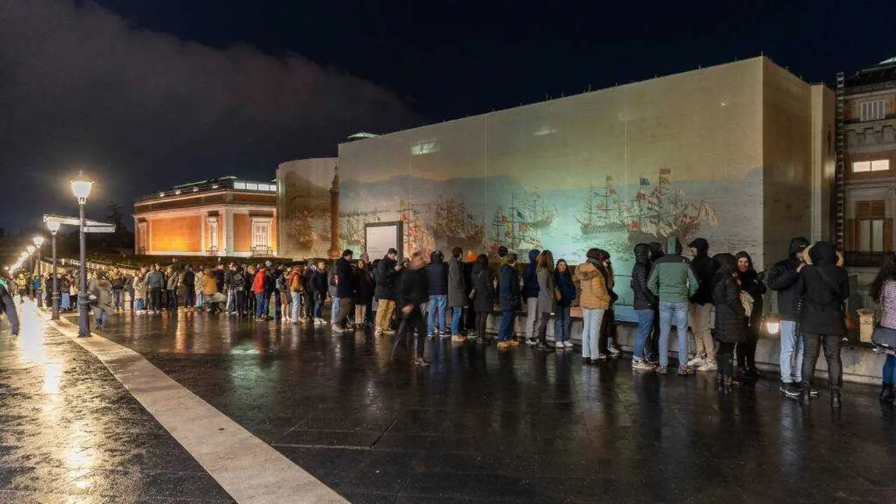Museo del Prado de noche