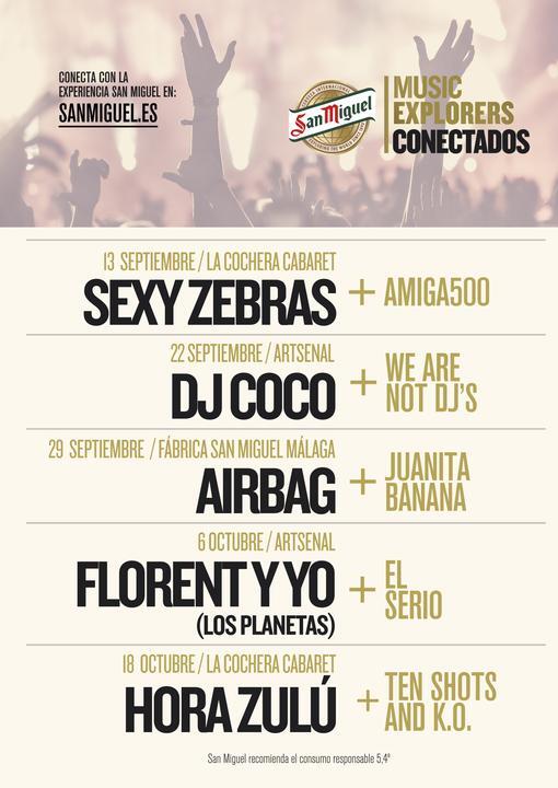 'San Miguel MusicExplorers Conectados': los grupos ganadores llegan a Málaga