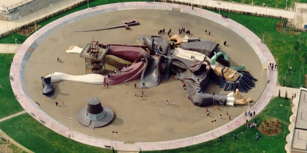 El Parque Gulliver en el Jardin del Turia