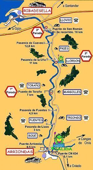 Recorrido Descenso del Sella