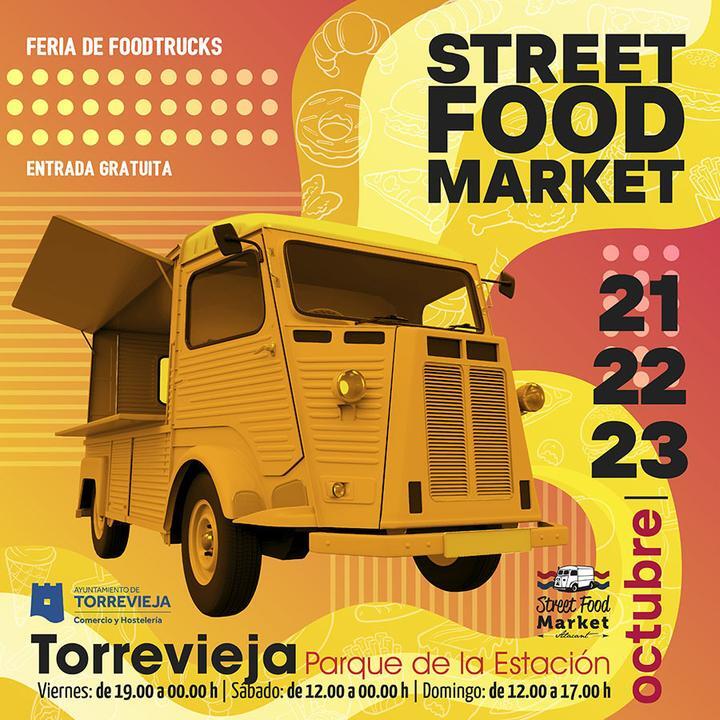 Torrevieja Street Market Cartel cuadrado 2022 Torrevieja Street Market Cartel cuadrado 2022
