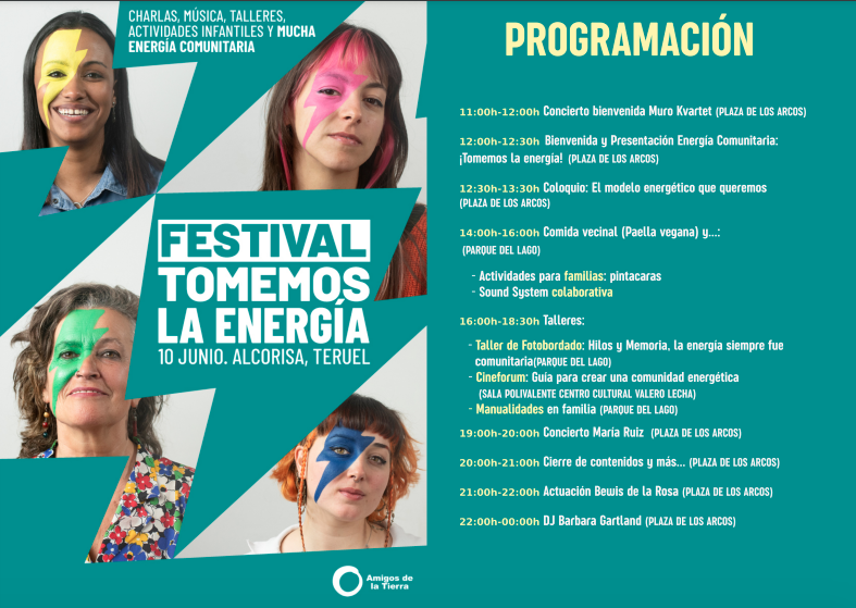 Toda la programación del festival | Amigos de la Tierra
