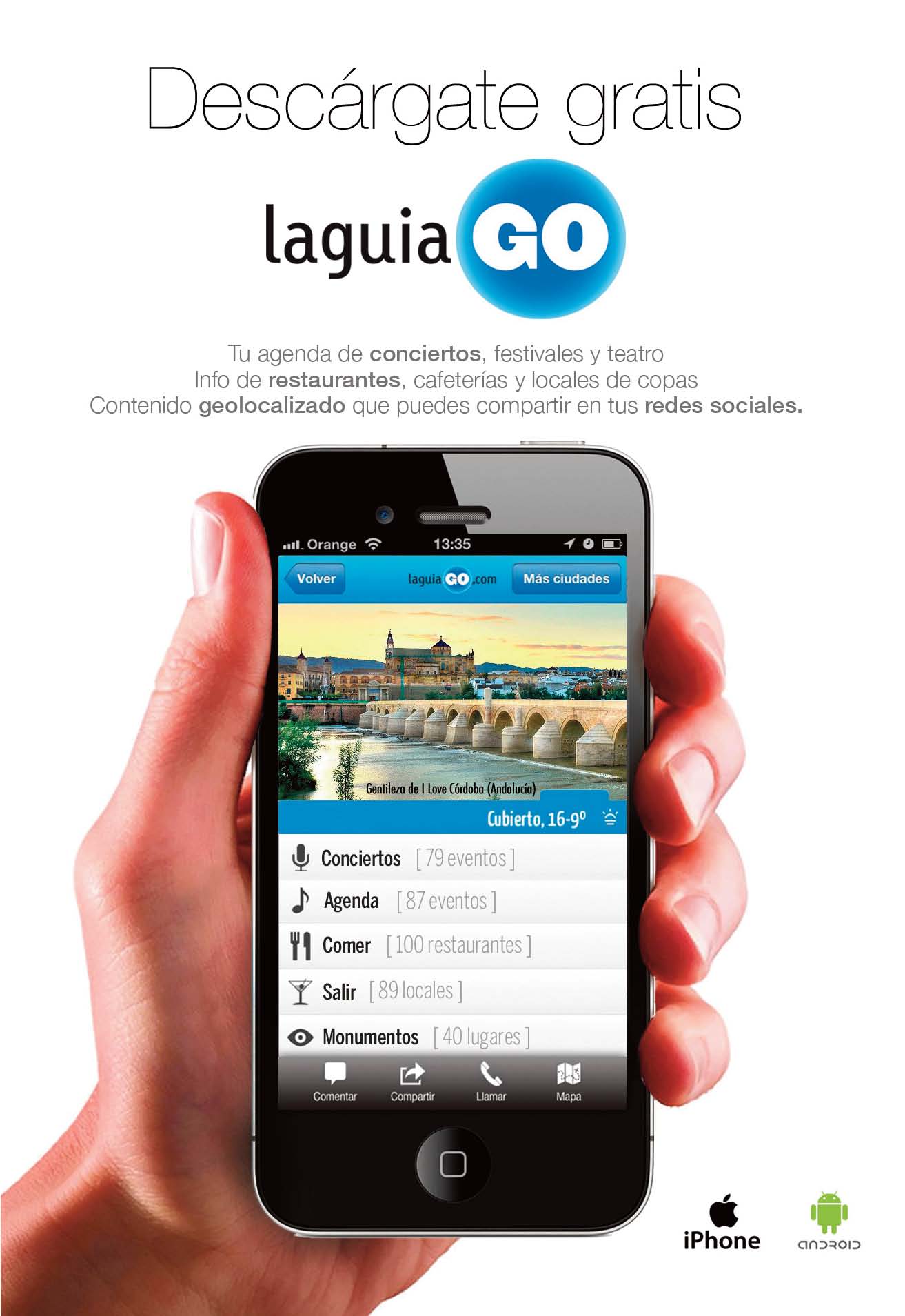 Descárgate la aplicación de laguiago en Córdoba para iPhone y Android