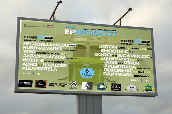 EP Music Fest. Intro + Drink = 2€