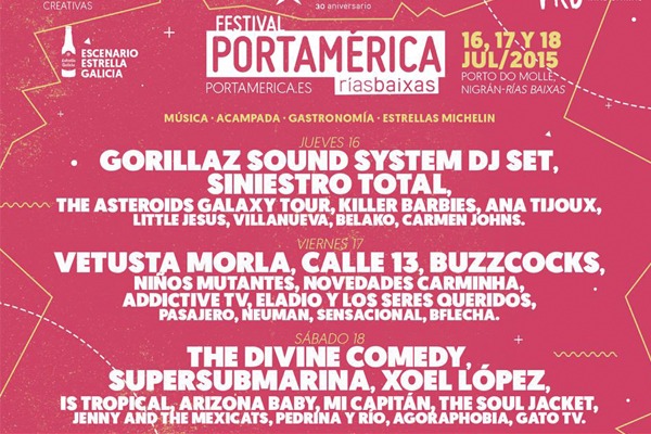 Festival Portamérica Rias Baixas 2015