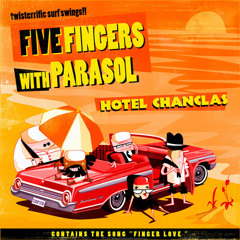 Concierto de Five Fingers With Parasol
