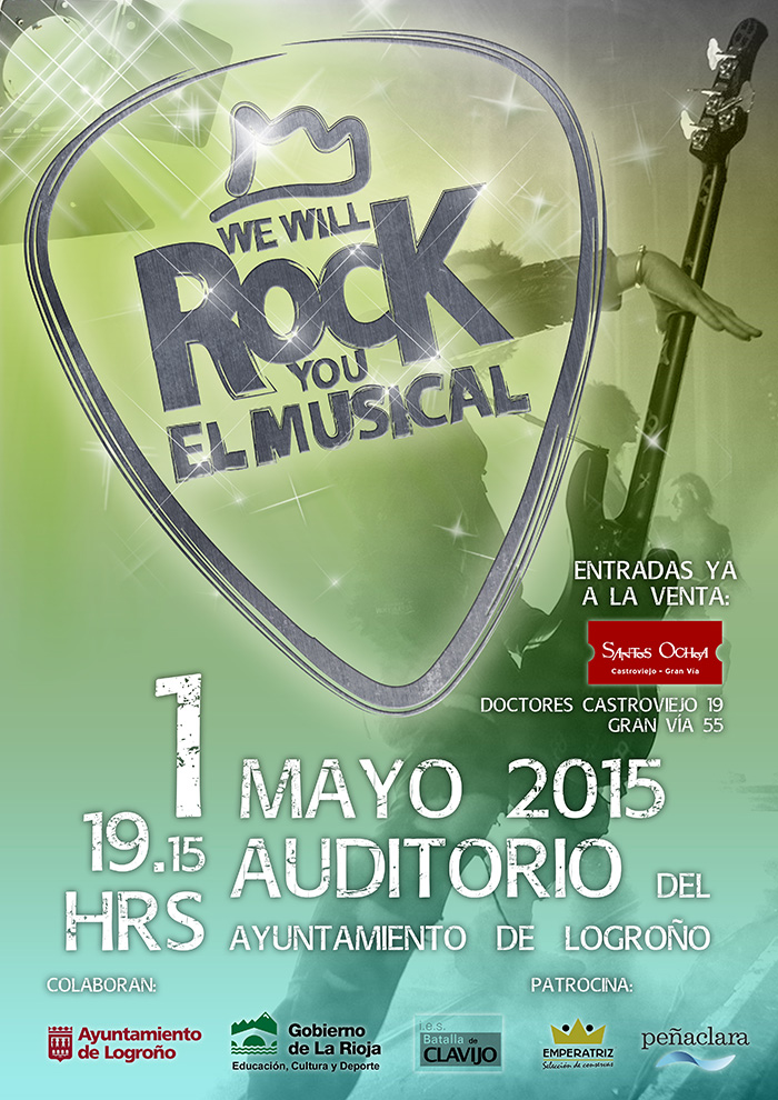 Musical We Will Rock You en Logroño