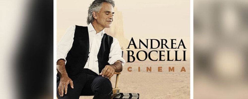 Andrea Bocelli anuncia su nuevo álbum cinema