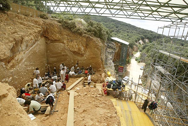 Yacimientos de Atapuerca en Burgos