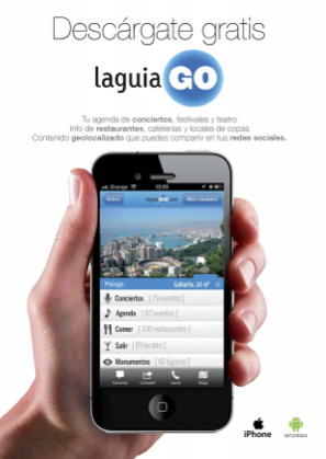 Descárgate la aplicación de laguiago en MÁLAGA para iPhone y Android, gratuita, muy útil y completa