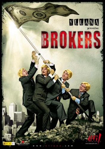 "Brokers" de Yllana en el Teatro Alfil