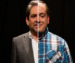 Pepón Nieto y Fernando Tejero con ‘Mitad y Mitad’ en el Teatro Jovellanos de Gijón