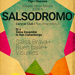 ‘Salsódromo’ salsa en Carycar Club de Vigo