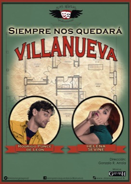 ‘Siempre nos quedará Villanueva con Rodrígo Ponce De León y Helena Sevine en La Cochera Cabaret