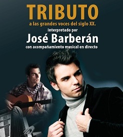 Tributo a las grandes voces del siglo XX interpretado por José Barberán en el Teatro Villa de Torrox