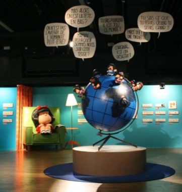 Exposición Mafalda. 50 años en La Térmica de Málaga