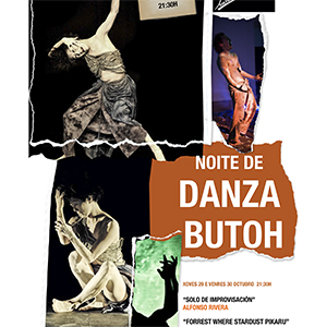‘Noite de danza butoh’ en Sala Artika de Vigo