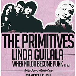 ‘The Primitives + Linda Guilala’ concierto en la Sala Masterclub de Vigo