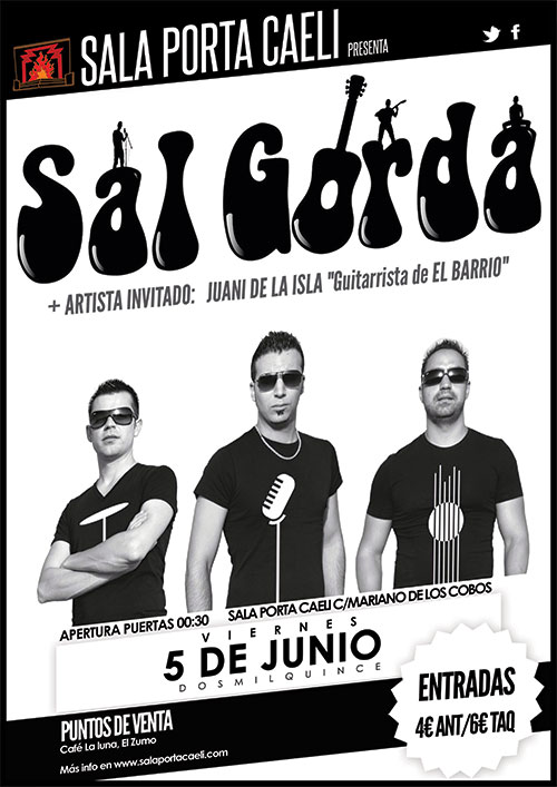 `Sal Gorda y Juani de la Isla´en la Sala Porta Caeli Global Music