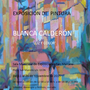«Luz y color» de Blanca Calderón