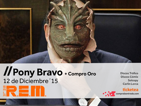 ‘Pony Bravo’ en directo en Murcia, en Sala REM