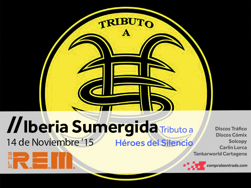Iberia Sumergida, tributo a Héroes del Silencio en Sala REM