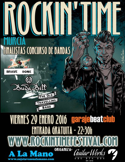 Rockin’ Time Concurso de bandas en Garaje Beat Club