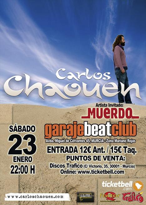 Carlos Chaouen + Muerdo en Garaje Beat Club