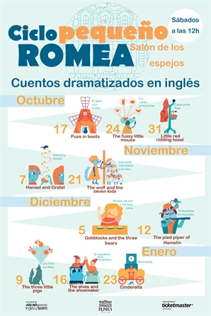 Cuentos para niños en inglés: La Cenicienta en el Teatro Romea de Murcia