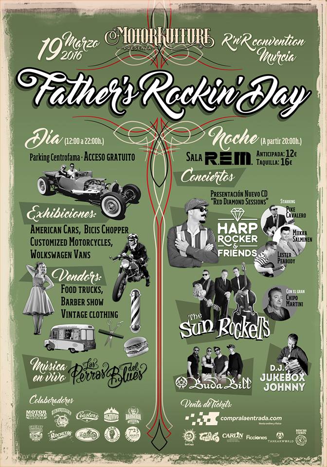 Father’s Rockin’ Day en Sala REM y Parking de Centrofama