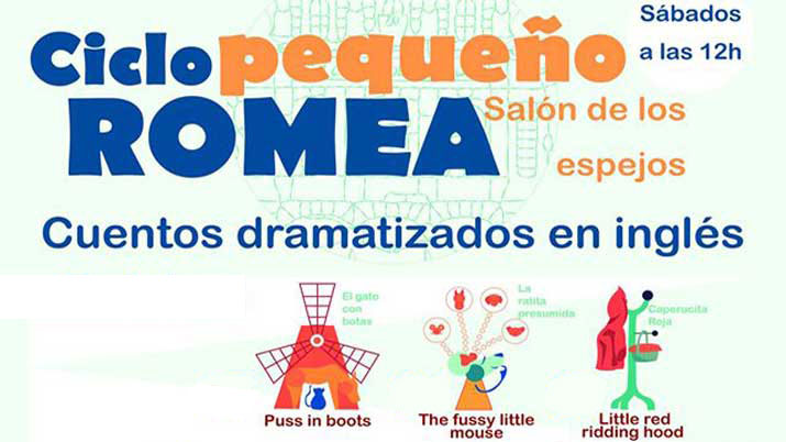 Cuentos para niños en inglés en el Teatro Romea de Murcia