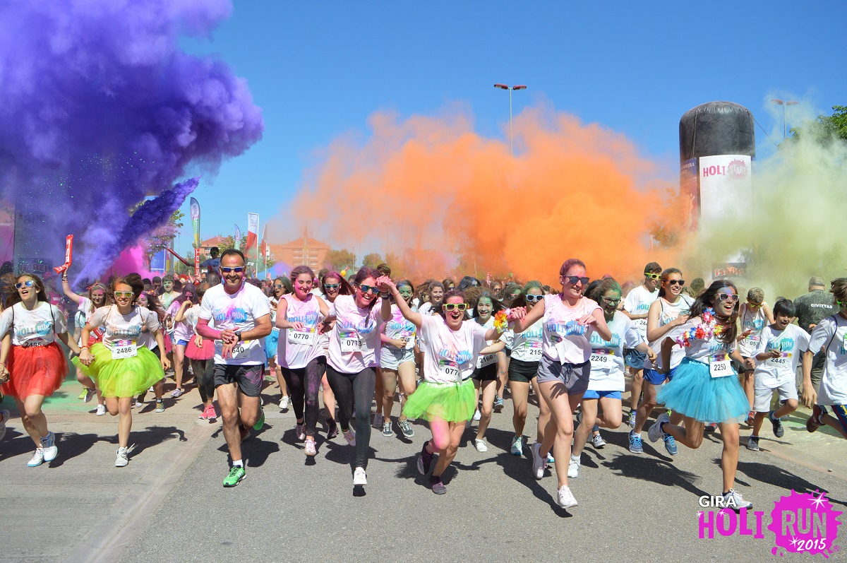 Holirun, la carrera de colores, recorrerá las calles de Granada el 19 de  marzo - La Guía GO!