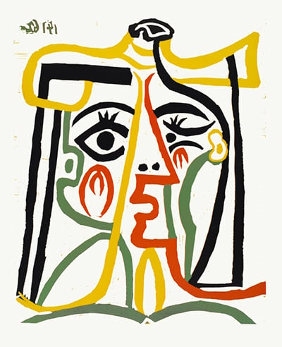Juego de ojos Coleccion en el Museo Picasso de Malaga