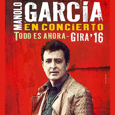 Manolo Garcia con 22Todo es ahora22 en el Auditorio Municipal de Malaga