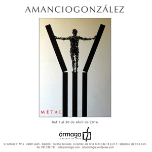“Metal”. Esculturas de Amancio González