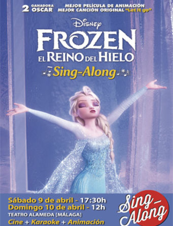 Frozen el Reino Del Hielo Sing-Along en el Teatro Alameda de Málaga