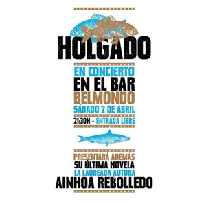 Ainhoa Rebolledo y Holgado en el Bar Belmondo